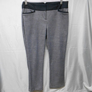 NWOT Express Columnist gray black pants women’s 0R